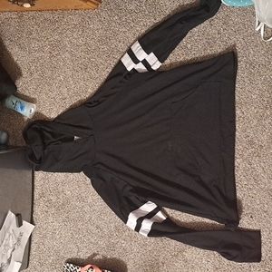 Black hoodie